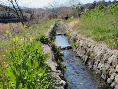 イメージ：東京の農業用水
